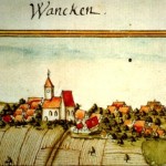 Painting of Wankheim 1683 by Andreas Kieser