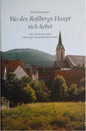 Book cover "Wo des Roßbergs Haupt sich hebet"