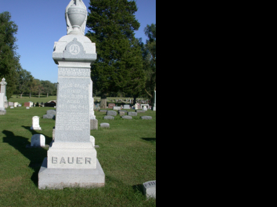 Jacob Bauer *15.01.1849, +8.11.1894