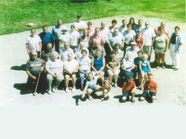 Riehle family reunion in Edgerton, OH - 2006