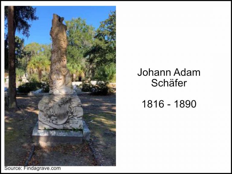 Tombstone Johann Adam Schäfer